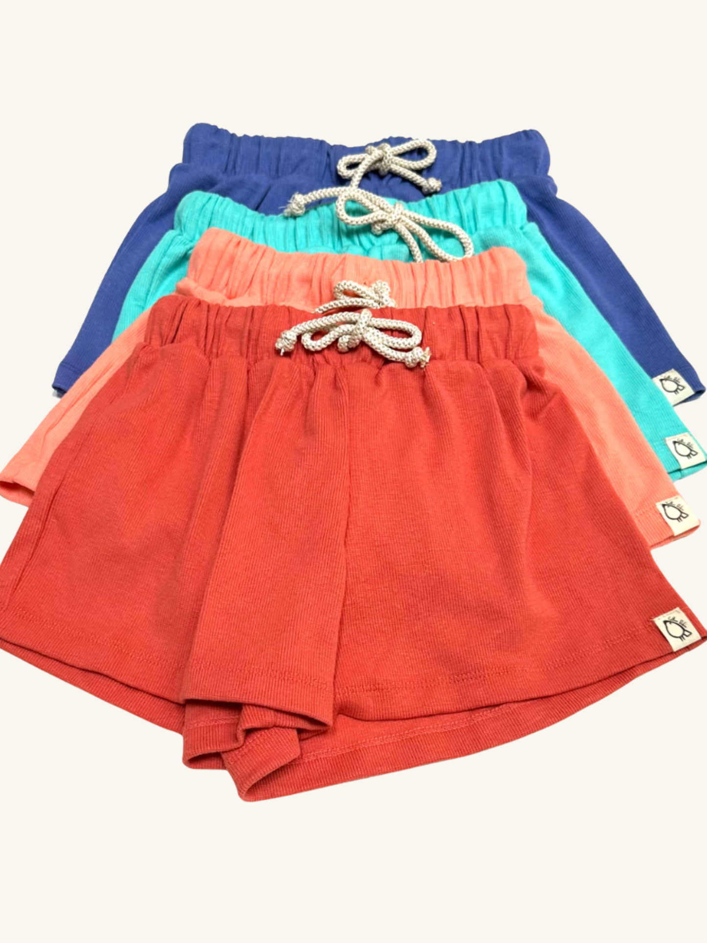 Girls Bamboo-Cotton Shorts for Everyday Play