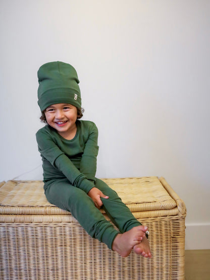 Unisex Solid Beanie Hat – Multiple Colors
