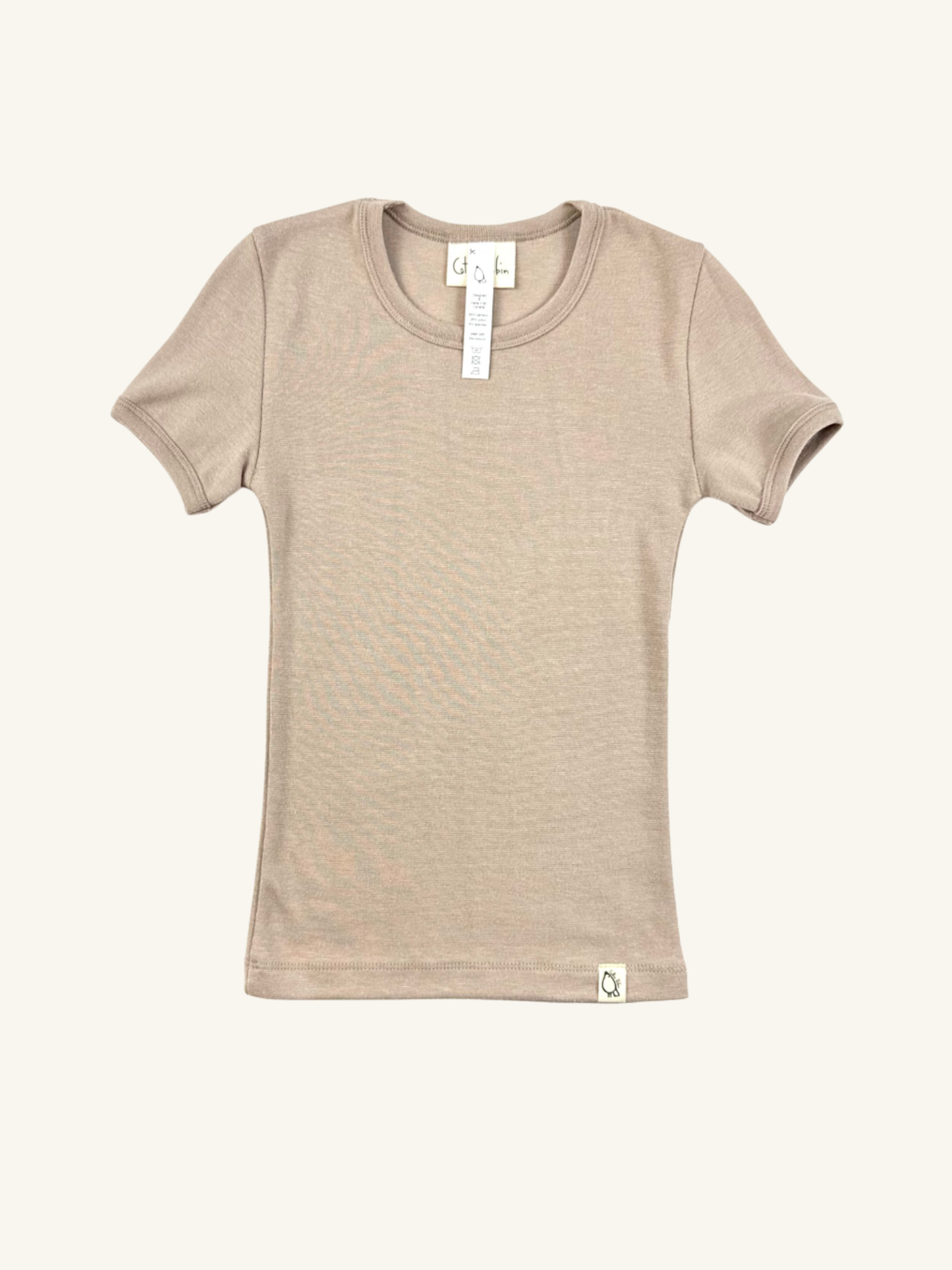 Kids Bamboo Cotton Short Sleeve T-Shirt
