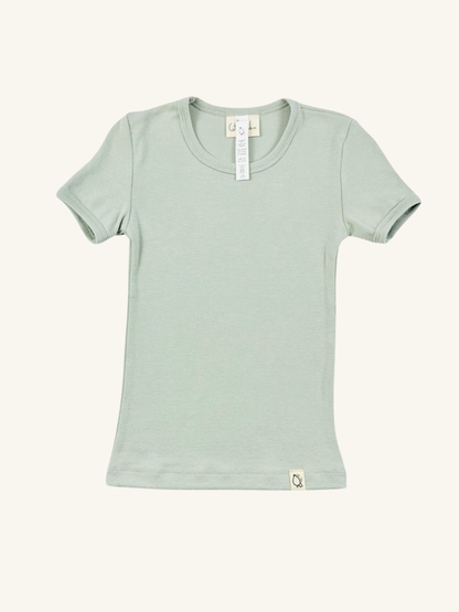 Kids Bamboo Cotton Short Sleeve T-Shirt